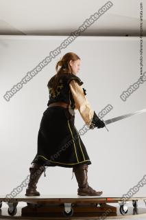 Vinga Medieval Pose With Sword